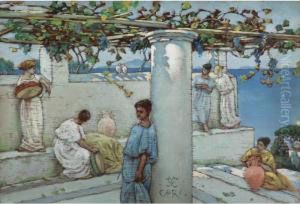 Study For 'capri' by Charles Caryl Coleman