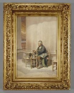 La Preghiera Acquarello by Francesco Coleman