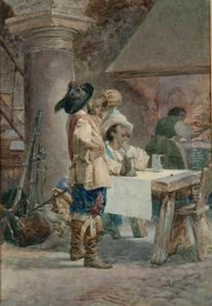 Cavaliersin A Tavern - view 1