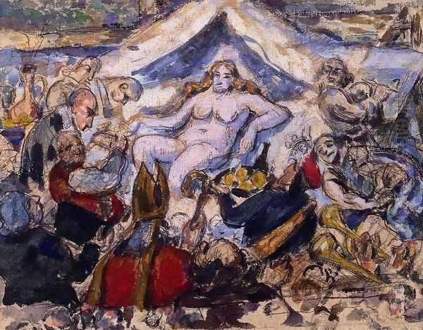 The Eternal Woman (study) - view 1