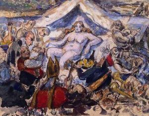The Eternal Woman (study) by Paul Cezanne