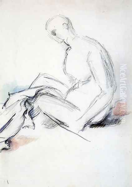 Seated Nude - view 1