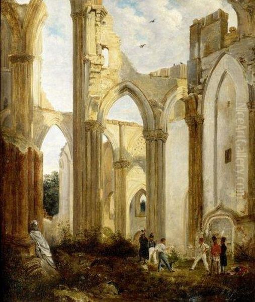Duel Dans Les Ruines De L'abbaye De Saint-omer - view 1