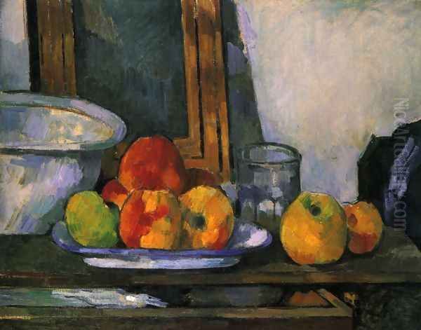 Still life with open drawer - view 1
