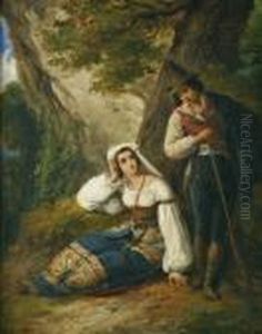 Le Repos Des Italiens Sous L'arbre