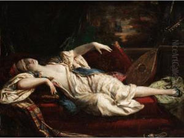 A Sleeping Lady - view 1