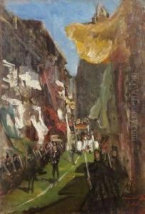 Procession De Notre-dame De Guadeloupe A Fontarabie