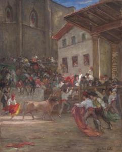 El Picador Con El Toro - view 1