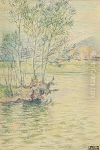 Les Saules Bord De Riviere