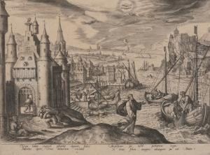 Der Gute Hirte by Adriaen Collaert