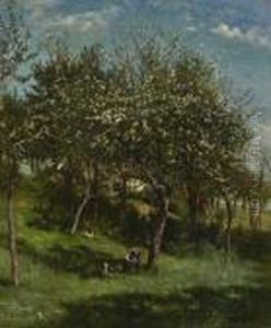 Im Bluhenden Obstgarten.