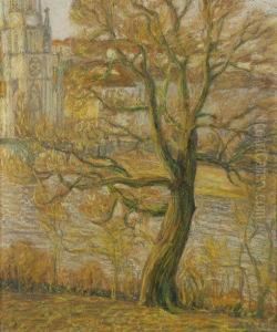 Le Vieux Saule, Baccarat by Auguste Michel Colle