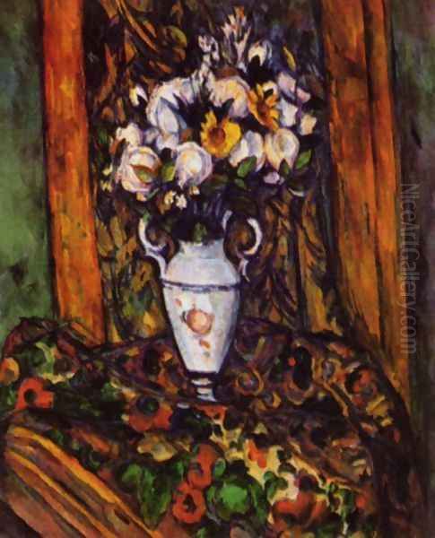 Still life, vase with flowers - view 1