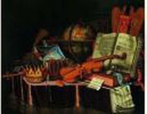 Nature Morte Aux Instruments De Musique
