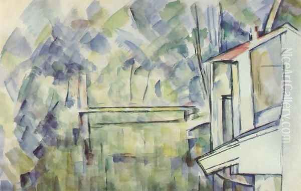 Mill at the river - view 1