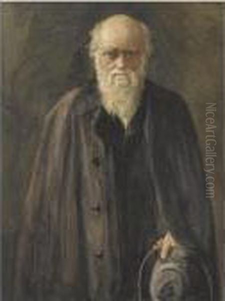 Portrait Of Charles Darwin - view 1