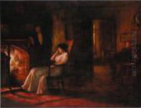 Warming By The Fire - view 1