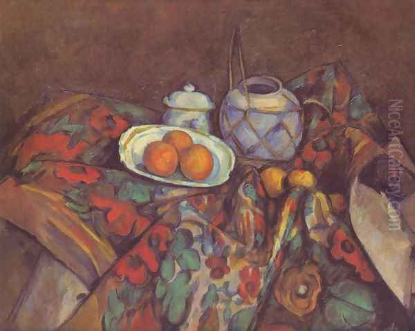 Still life with oranges - view 1