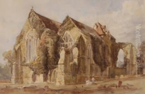 Ruinsat Winchelsea by William Collingwood Smith