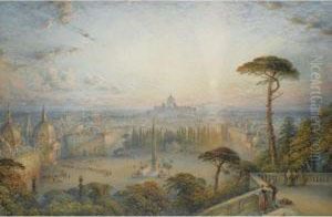 Rome From The Pincio