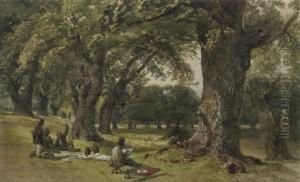Drawing 'en Plein Air' by William Collingwood Smith