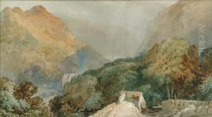 Mountainouslandscape by William Collingwood Smith
