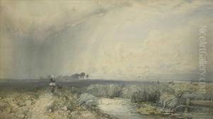 Amarshland Scene by William Collingwood Smith