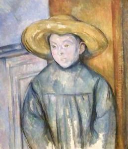 Boy with a Straw Hat