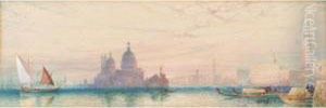 The Dogana And The Church Of Santa Maria Della Salute, Venice by William Collingwood Smith