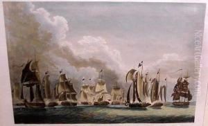 The Battle On Lake Erie by William Collingwood Smith