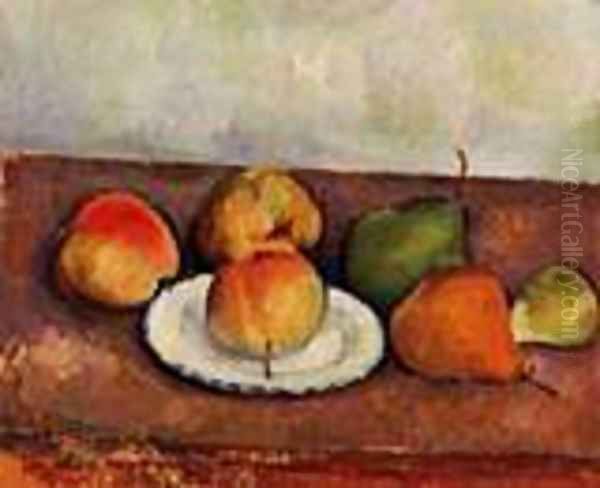 Still Life Plate and Fruit 1883 1887 - view 1