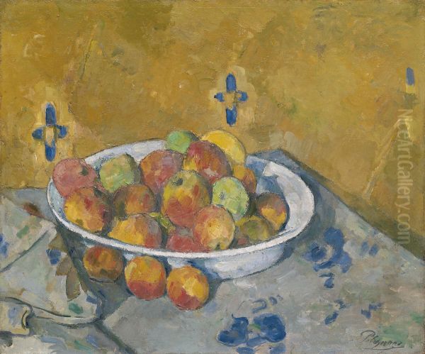 The Plate of Apples - view 1