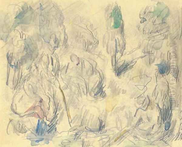 Au bord de l'etang - view 1