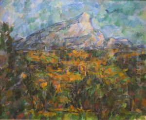 La Montagne Sainte-Victoire vue des Lauves by Paul Cezanne