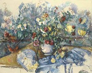 Grand bouquet de fleurs by Paul Cezanne