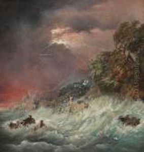 Shipwreck In A Thunderstorm