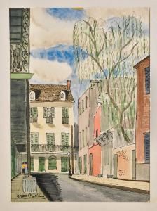 Epicting Colorful City Streets With Figures by William Collins