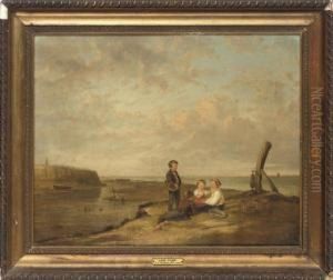 Shrimp Boys At Cromer by William Collins