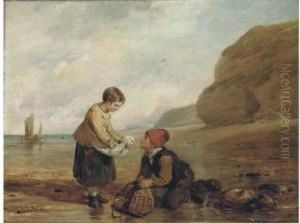 The Young Shrimp-catchers by William Collins
