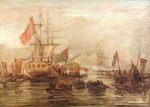 The Landing Of George Iv At Leith
