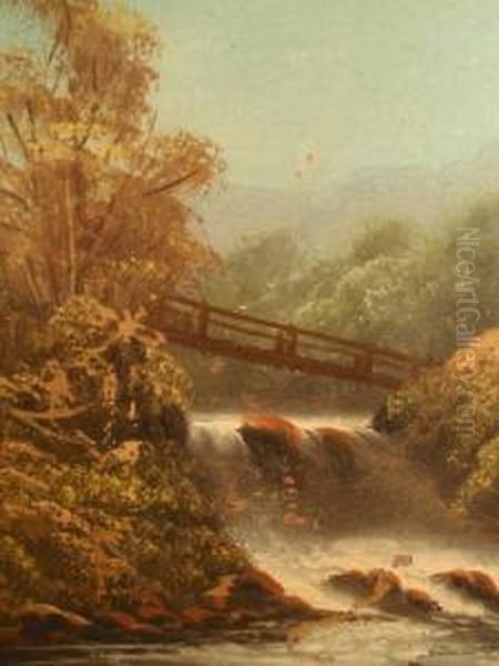 A Pair Of River Scenes With Waterfalls - view 1