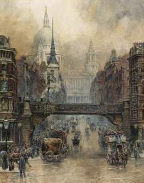 St. Paul's From Ludgate Hill - view 1