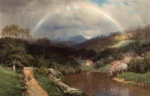 Landscape With Rainbow