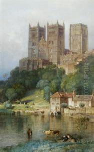 Durham Cathedral by Samuel Colman