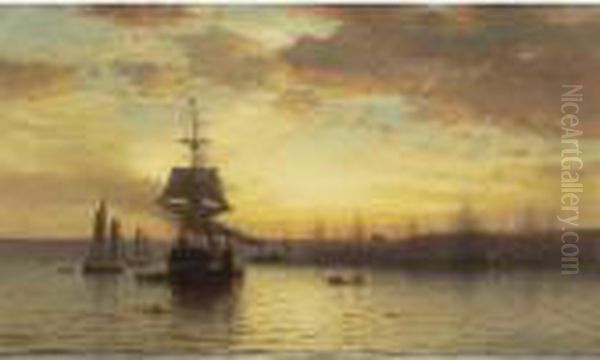 Shipping On The Hudson - view 1