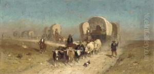 Westward Ho: Study For Ships Of The Plains