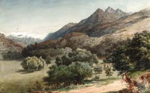 A Mountainous Landscape A Mountainous Landscape