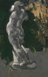 L'amour en platre by Paul Cezanne