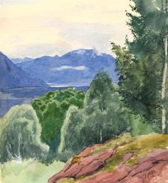 Landscape With Mountains - view 1