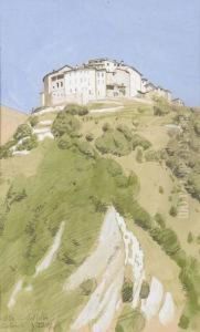 Castello Valsolda by Plinio Colombi